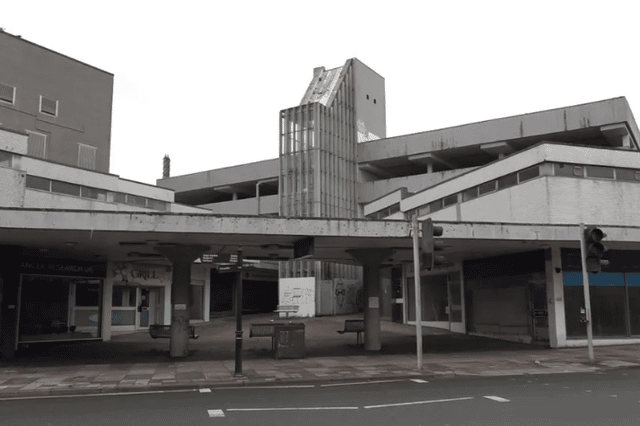 The old Crossways shopping centre