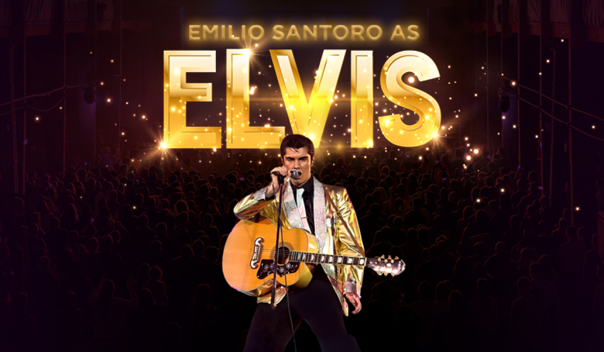 EMILIO SANTORO AS ELVIS AT THE THEATRE Torbay Today