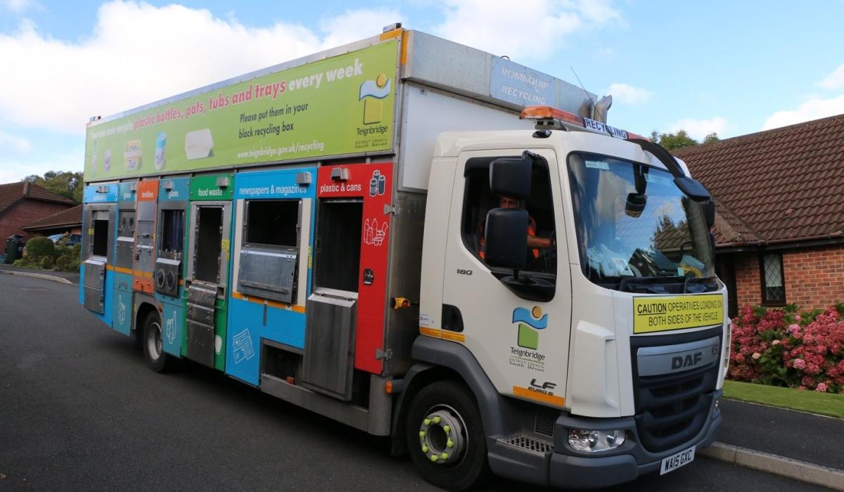 Torquay firefighters tackle blaze on rubbish collection lorry Torbay