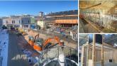 New Market Hall and Square taking shape in Newton Abbot
