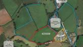 Langford Bridge Farm site on the outskirts of Newton Abbot (Image Persimmon Homes and Teignbridge Council)