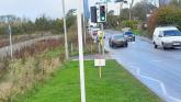 Police speed trap at Windy Corner Pic Devon and Cornwall Police Road Safety Team