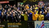 Torquay United fans at Maidenhead. Pic from PPAUK