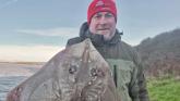 Paul Down with a 10lb 14oz Thornback Ray