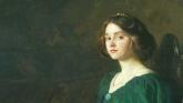 The Green Gown, By Thomas Edwin Mostyn. The sitter is thought to be the artist's daughter, Marjory (Image courtesy: Wikimedia Commons)