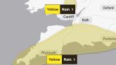Yellow Weather Warning for Exeter: heavy rain brings flood and travel disruption risk