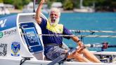 The arrival of the last rower, sixty-seven year-old Alan Fortuin from the UK