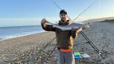 Luke Rossiter with a Smoothhound of 7lbs 2oz