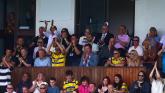 The Directors' Box at Torquay United. Pic from PPAUK