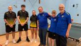 Steve Metcalfe, Jamie McGuire, Aleksandra Treder (Torbay Academy 5) Wayne Gilbert, Elliott Stobie, Brian Noades (Brixham Seals)