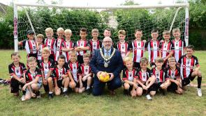 Upton Athletic FC Juniors welcome special guests to annual presentation day  