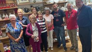 Devon Air Ambulance founder meets team who charity's run Torquay shop