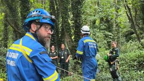 Helicopter winches injured walker to safety near Torquay beach