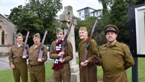 Put that light out - Dad's Army on way to Bay