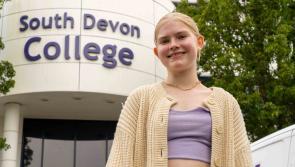 It's exam celebration  time for South Devon College students