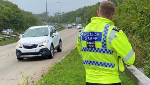 Excessive speed warning on Torbay Link Road