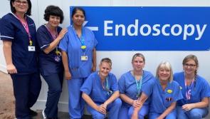 Patients helped by Lord and Lady's donation - with added inspiration from superstar Rod