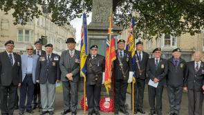 Remembering Merchant Navy at Paignton war memorial