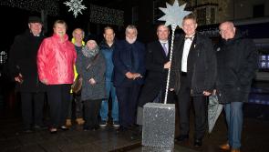 It's Christmas! MP joins civic leaders to launch the festive season and switch on town's light displays 