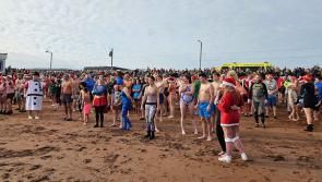 Even The Grinch manages a smile as Paignton Boxing Day dippers brave icy waves