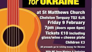 Torquay to host musical variety evening to help inspirational Ukraine activist