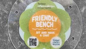 Sit, relax and engage on Torbay's friendly benches