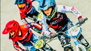 BMX George riding for a World Championship spot