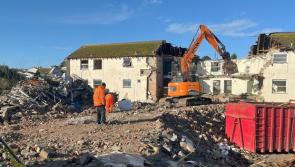 Demolition of Torbay care home for flats well underway