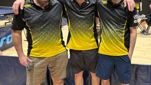 Chasing pack assembling in South Devon Table Tennis