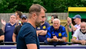 Paul Wotton reacts as Torquay United suffer 2-1 defeat at Horsham