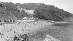 Historic images recall famous visitors to Meadfoot Beach