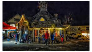 Magical evening of shopping in Chagford 