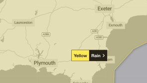 ALERT: Yellow weather warnings issued for Plymouth and Dartmoor this weekend and Monday