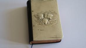 Historic silver prayer book returns to Rowcroft Hospice after nearly a century
