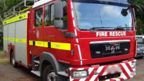 Firefighters rescue person trapped in vehicle after Goodrington collision