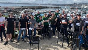 Video: The Big Tackle walkers raise £75,000 for Rowcroft Hospice