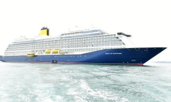 Step aboard Saga’s Spirit of Discovery on her Torbay debut