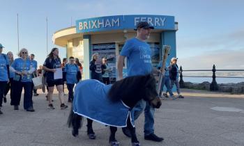 Baton of Hope relay brings powerful message to Torbay