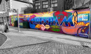 Szabotage Brixham Mural