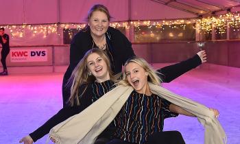 Pictures: Strong opening weekend for Torquay’s Bay of Lights ice rink