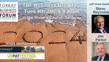 Torbay Business Forum breakfast to focus on investment and the Torbay Story