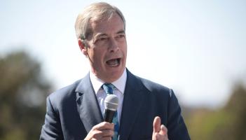 Nigel Farage is a Celebrity Jungle graduate. Pic from Gage Skidmore