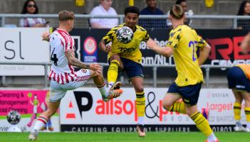 Torquay United v Newport. Pic from PPAUK