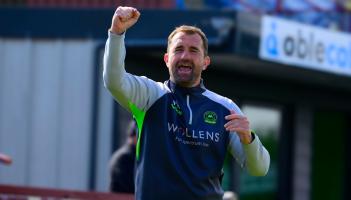 Torquay United manager Paul Wotton. Pic from PPAUK