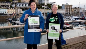 Councillor Hayley Tranter (left) and Mandy Barnes