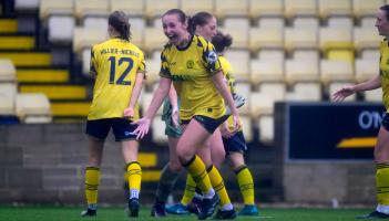Joy for Torquay United Women. Pic from PPAUK