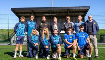Girls football partnership between SDC and TUFC