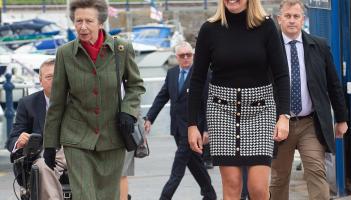 All smiles from the Princess Royal and Wetwheels' Michelle Brown Pic: miraclePR.com