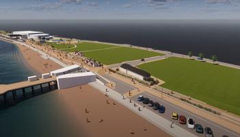 Revamped Paignton seafront