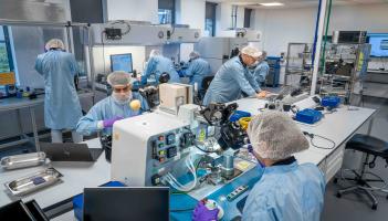 Working in the Bay Photonics Laboratory